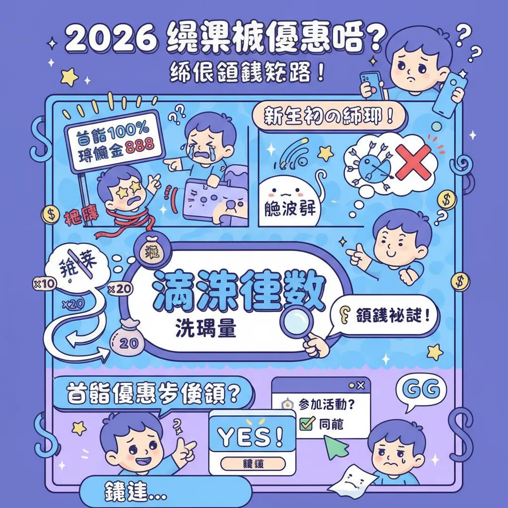 娛樂城優惠怎麼領？新手必看首儲與流水倍數攻略