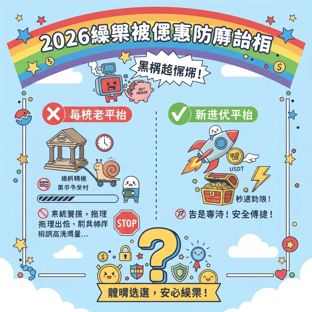 避開黑網陷阱：加密貨幣與USDT儲值才安全